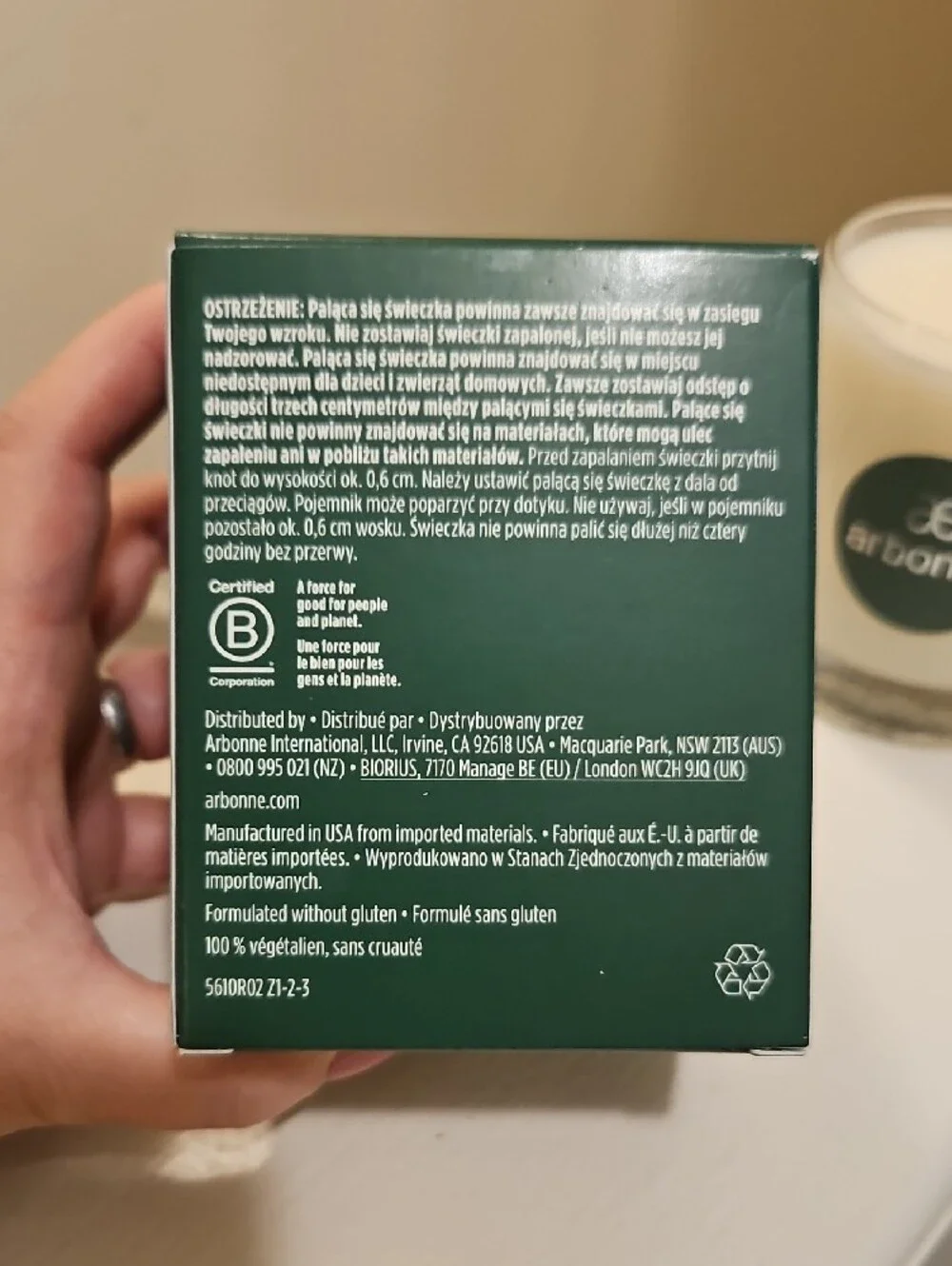 Arbonne fragrant waterlily